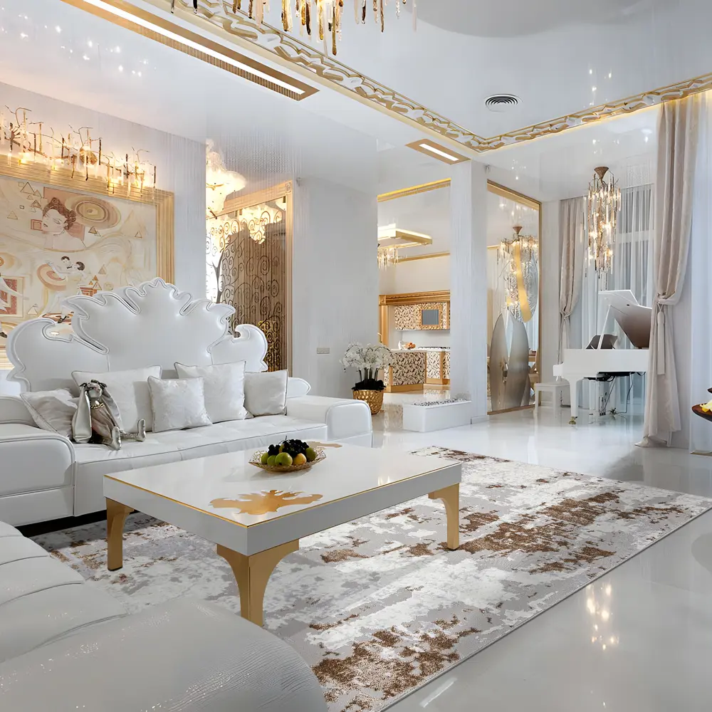 Ковер Merinos Палермо 100x200 см полипропилен F285 цвет зеленый 89448329 STLM-2150707  - Вид №5