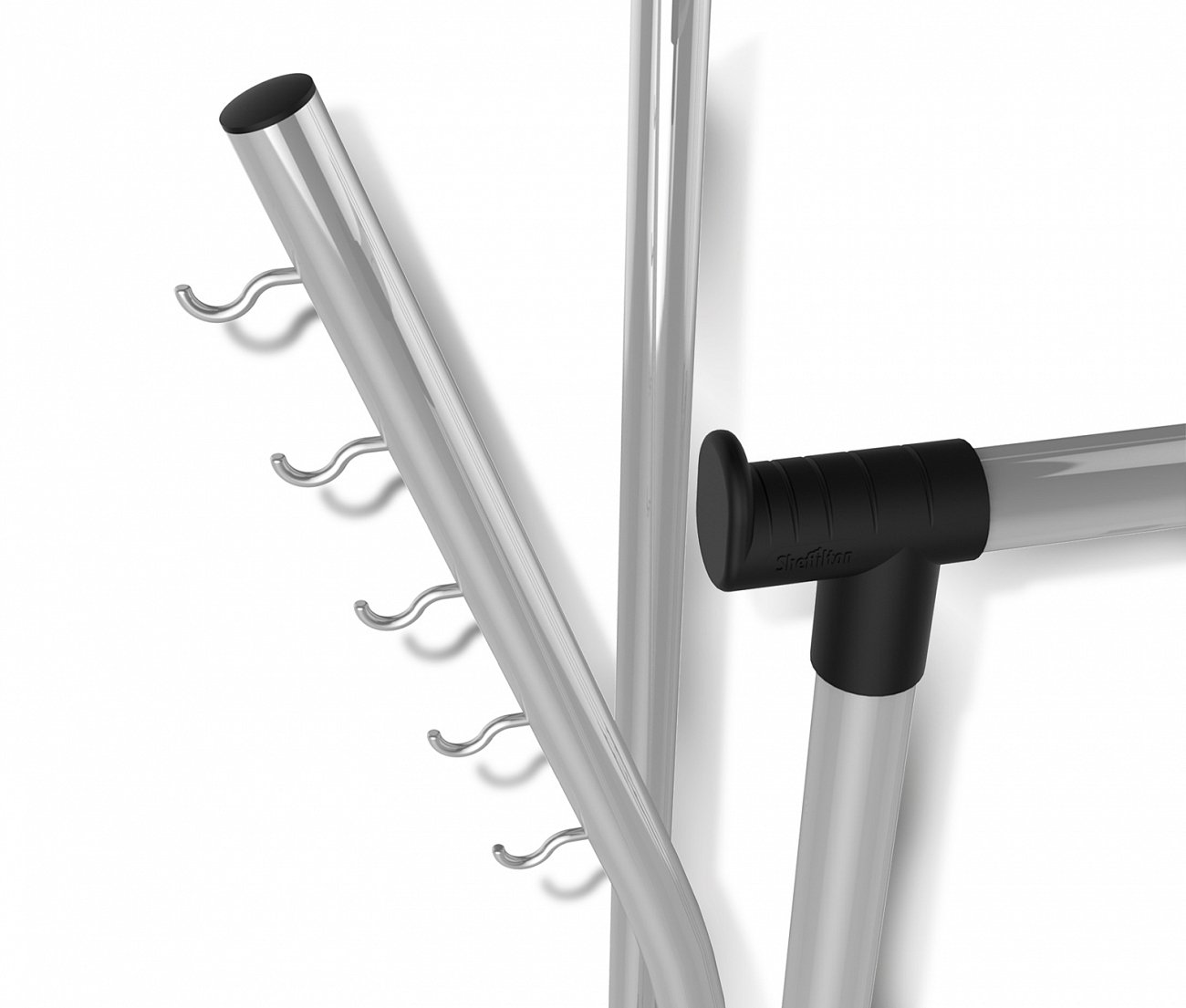 Вешалка гардеробная WR 7 SHEFFILTON ДИЗАЙНЕРСКИЕ 015548 Чёрный  - Вид №4