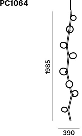 BROKIS Подвесной светильник из дутого стекла и металла Ivy sun-id-1379416 - Вид №15