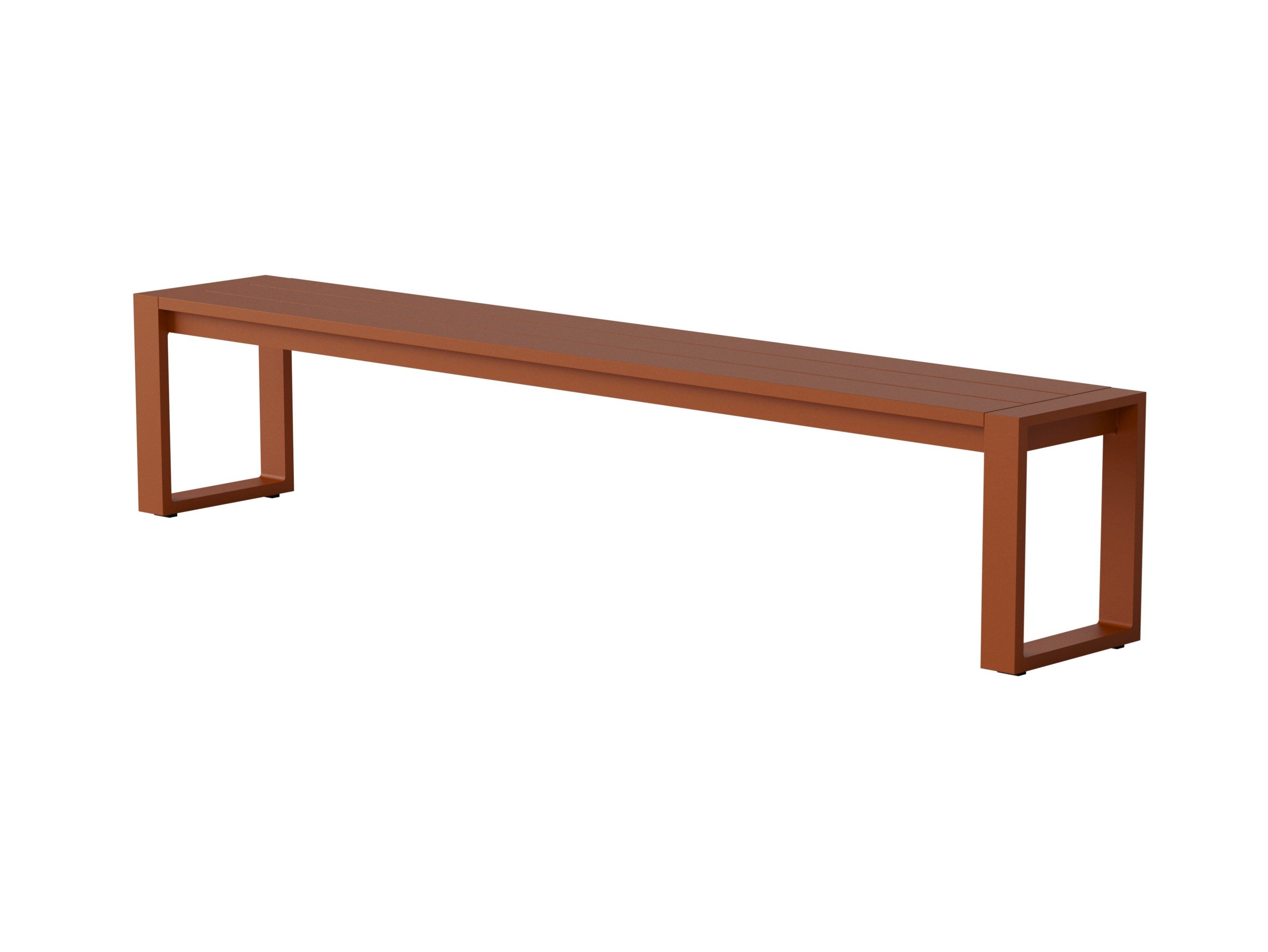 Алюминиевая садовая скамейка с порошковым покрытием Case Eos ARCH-00129468 - Вид №13