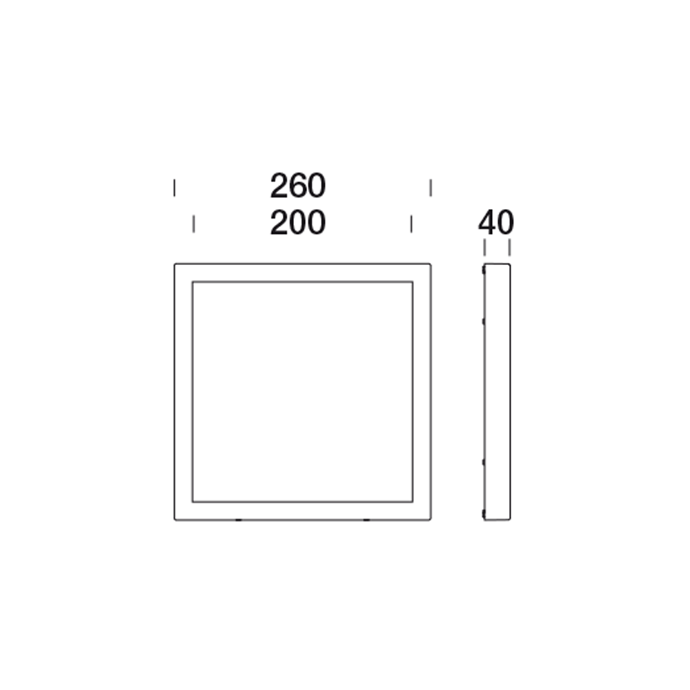5026216 Потолочный светильник Platek PIX  PIX 26 - LED 3000K diffuse - Вид №6