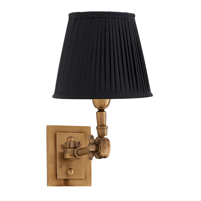 Бра Wentworth Single от Eichholtz черное латунь 107174 EICHHOLTZ ПОД СТАРИНУ 059772 Золото;черный  - Вид №1