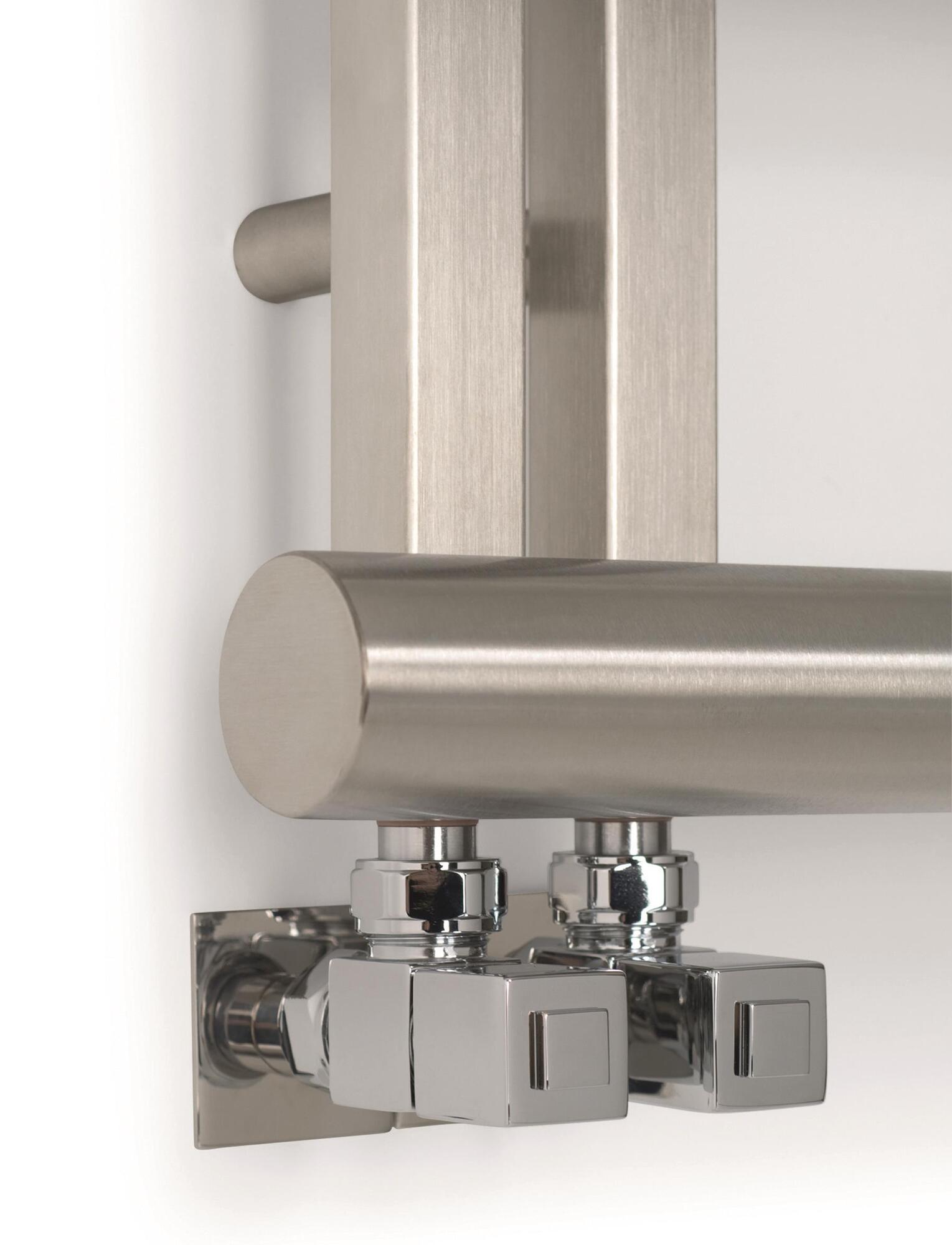 Полотенцесушитель Hammam BLIZZARD Stainless steel  комбинированный; электрический или водяной Сталь  - Вид №38