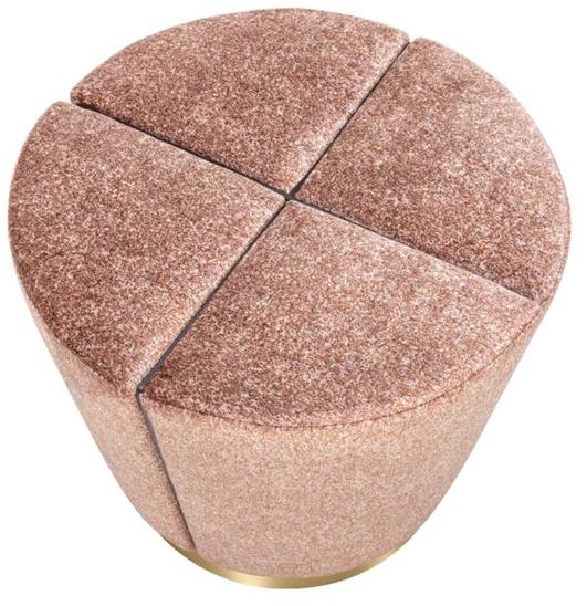 FRATO Круглый пуф из ткани  Fup240012aaa  - Вид №2