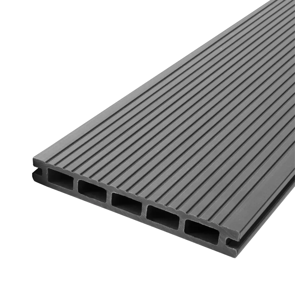 Террасная доска ДПК T-Decks серая 3000x150x20 мм 89408392 STLM-1569254 - Вид №1