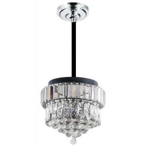 Люстра светодиодная Camelion Led LCL-1015 10 м² регулируемый белый свет цвет хром