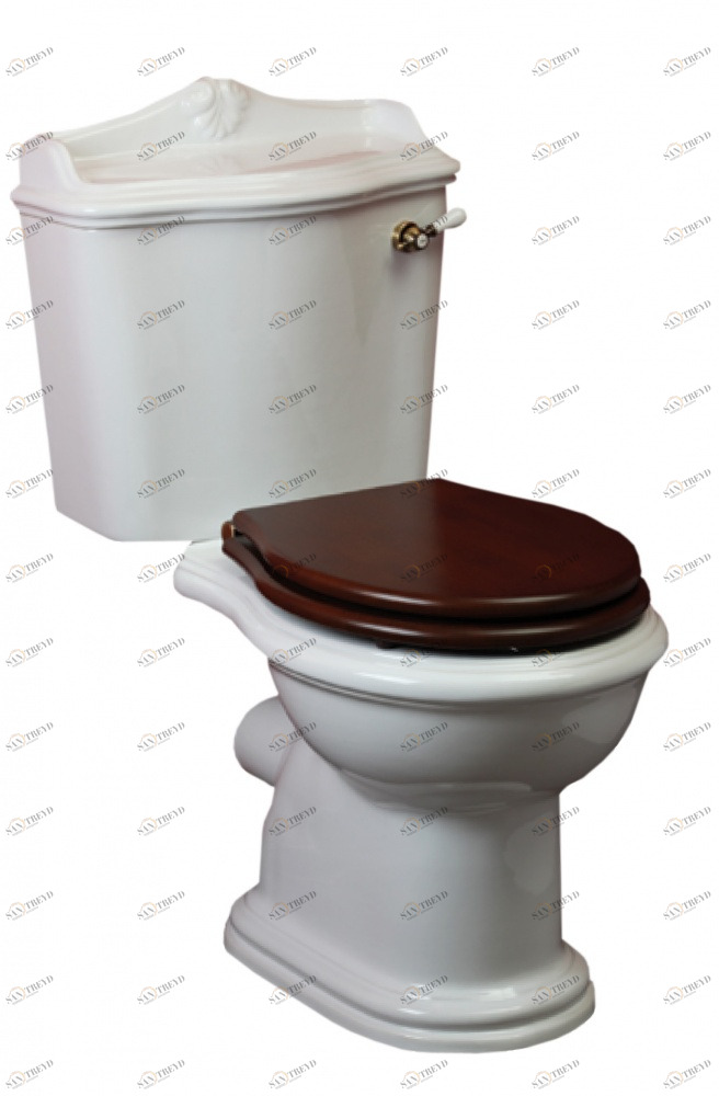 ML.IMP-25.301.BI/ML.IMP-25.308.BI/ML.OLV-29.012/ML.OLV-29.015/ML.RIC-29.040.BI.DO Компакт унитаз с бачком Белый Migliore  Италия 