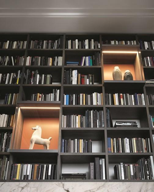 Poliform Модульный деревянный книжный шкаф sun-id-1516130 - Вид №26