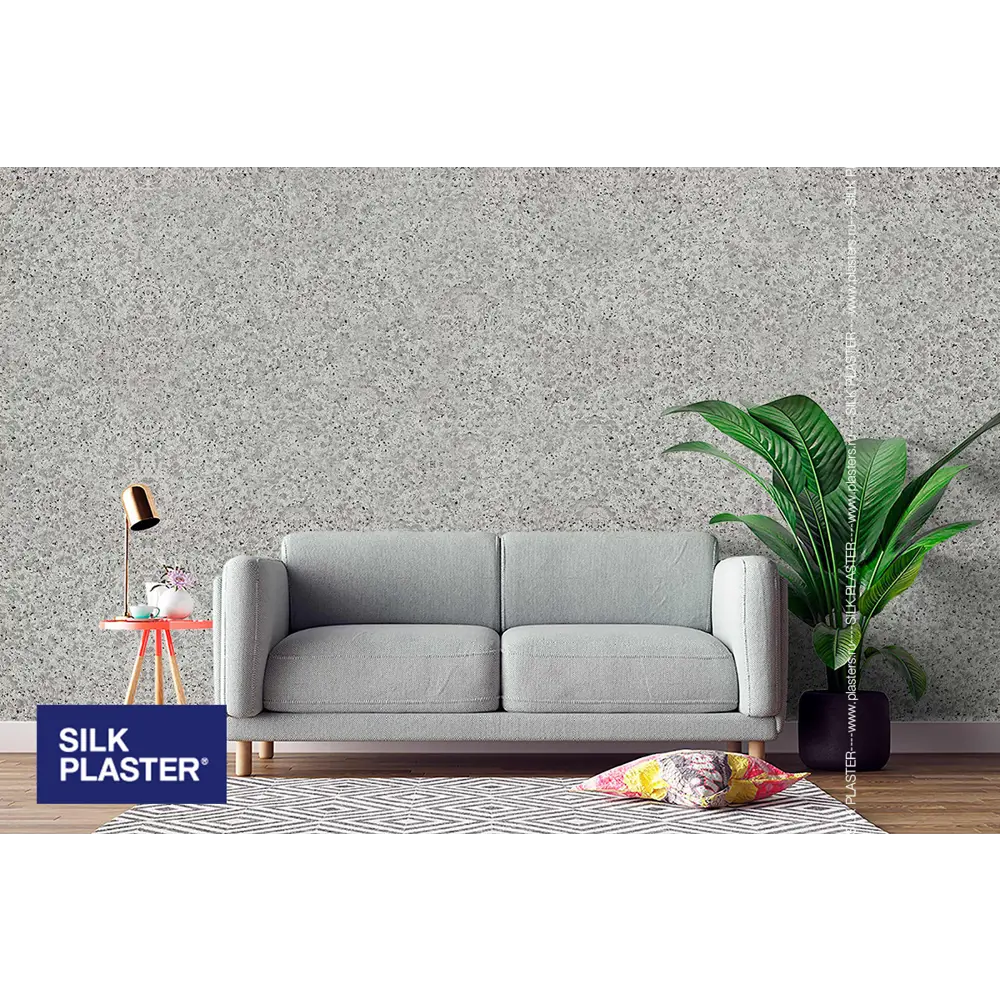 Жидкие обои Silk Plaster Absolute А421 1.3 кг цвет серый 82736051 STLM-2123882  - Вид №3