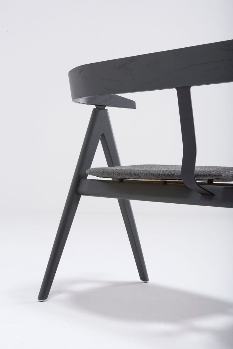 Мягкая скамейка из ткани со спинкой Gazzda Ava ARCH-00111059 - Вид №2