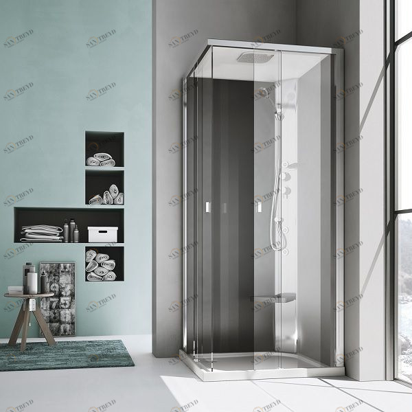 Душевая кабина угловая Sound STEP 80/80 см 1SDC1N1 Gruppo Geromin