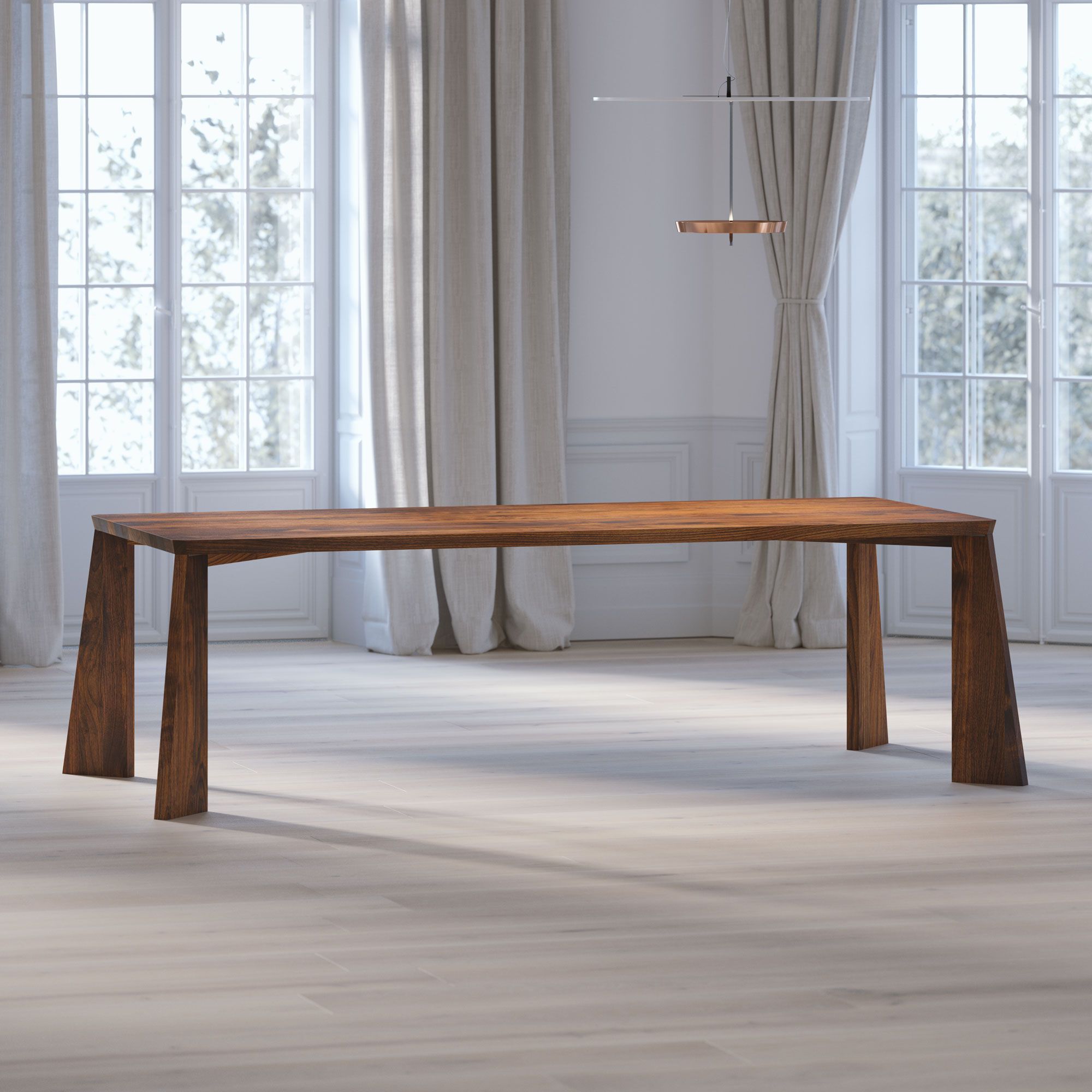 Деревянный обеденный стол Vitamin Design Пилон ARCH-00015523