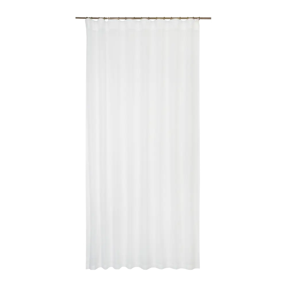 Тюль на ленте Inspire Telio 200x280 см цвет белый 82489437 STLM-2009635 