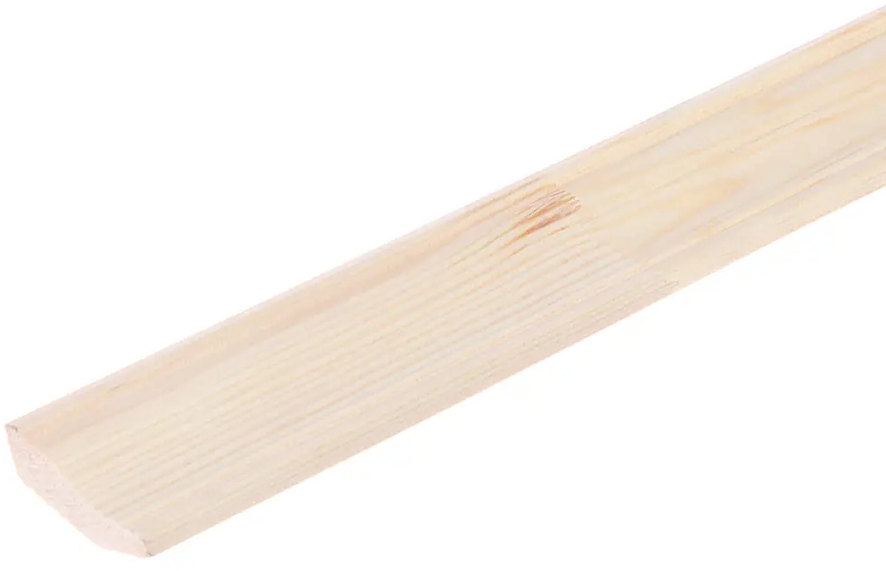 АРЕЛАН Плинтус деревянный разнобокий для элегантной отделки стен 81960904