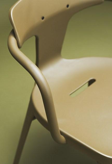 Tolix Штабелируемый стул из нержавеющей стали с подлокотниками sun-id-1450628 - Вид №7