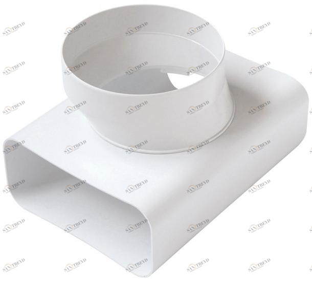 First Corporation Вертикальный эксцентриковый t-образный фитинг La ventilazione Crtv229b