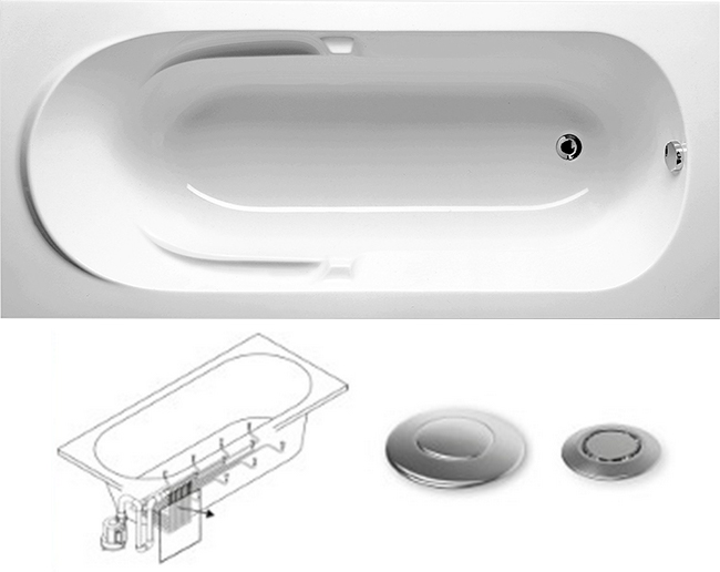 BC2800500000000_hit1 Ванна Riho Future Santreyd - Вид №1