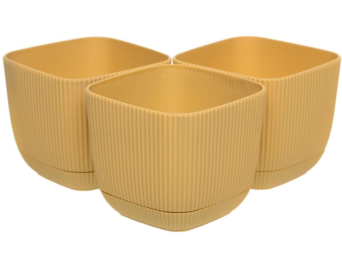 Горшок для цветов Maio 0.27L Yellow NAVAKO 16065 - Вид №3