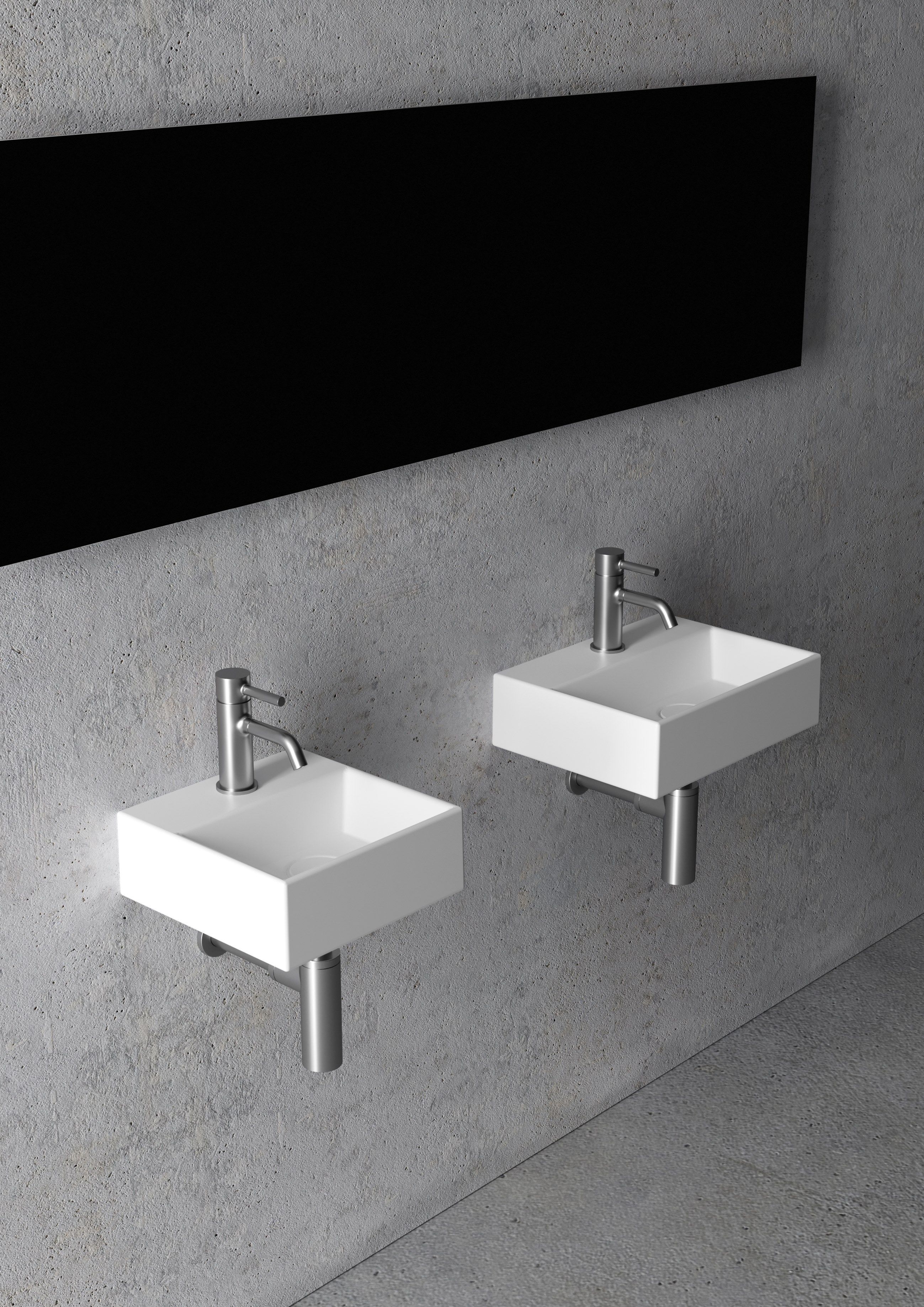 Керамическая квадратная столешница для мытья рук Alice Ceramica ARCH-00137750 - Вид №4