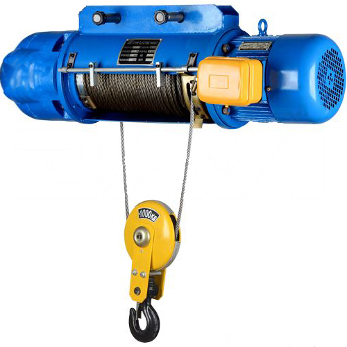 Таль электрическая канатная стационарная CD1 1т высота 9м TOR 109198