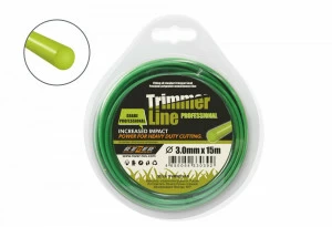 Леска триммерная Professional 3х15мм круг REZER
