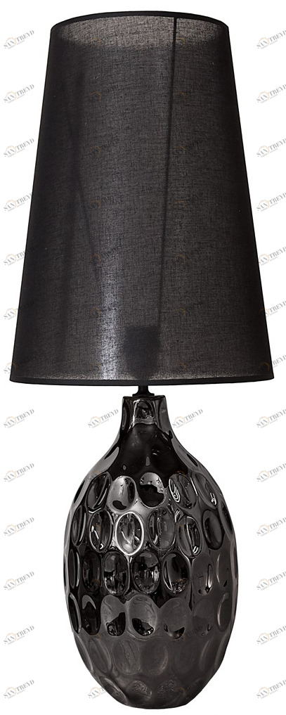 Настольная лампа 30х77 PS656134ROC GARDA DECOR ВАЗА 113854 Черный 