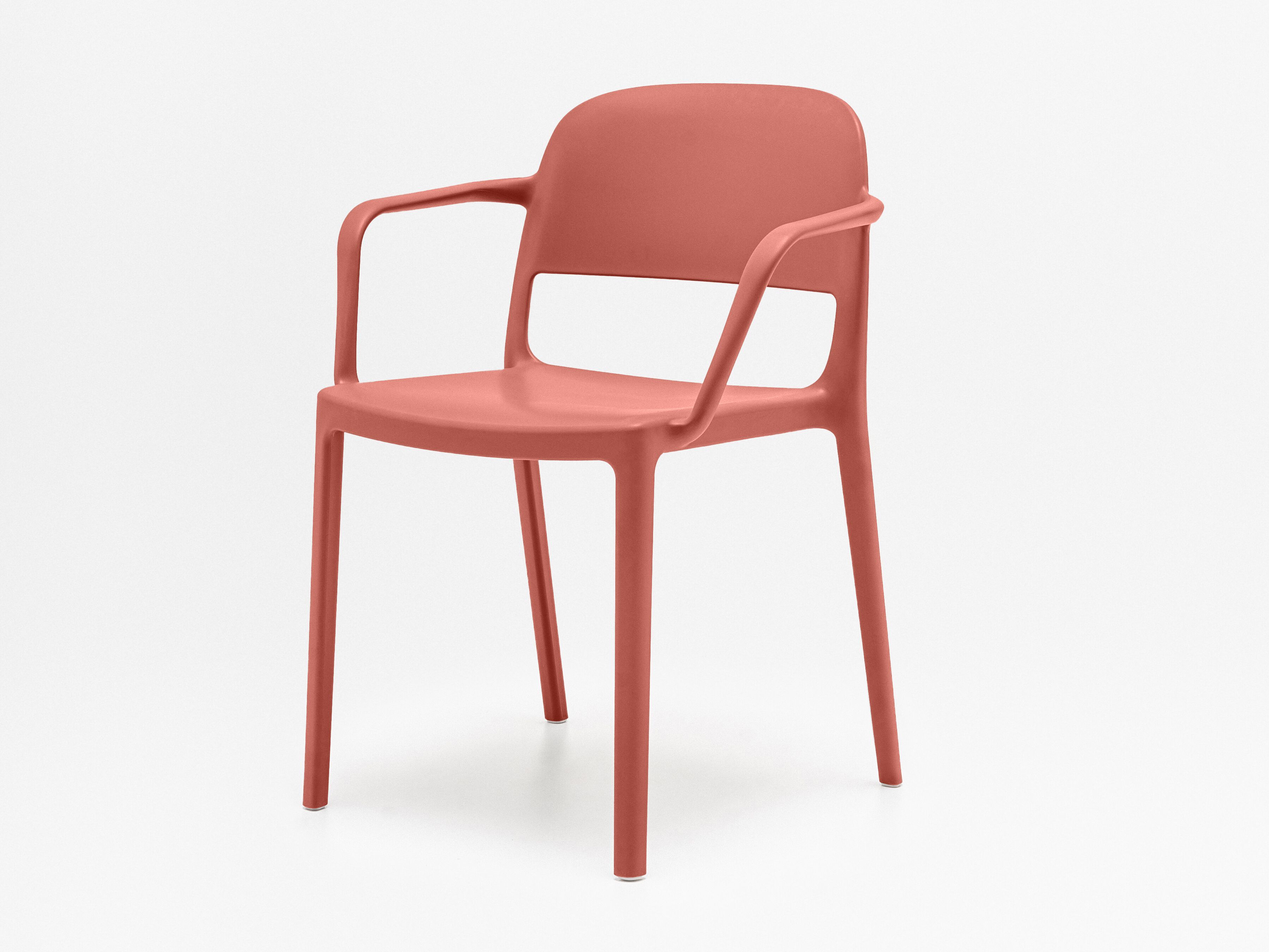 Штабелируемый стул из полипропилена с подлокотниками MDD BLENDY ARCH-00067055