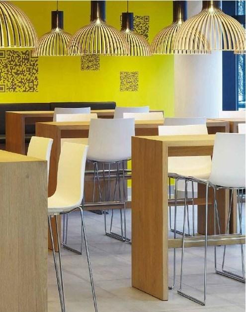 arper Высокий барный стул Catifa 46 sun-id-1452559 - Вид №3