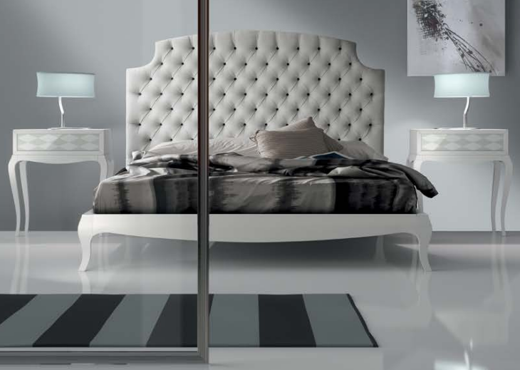 107494 Кровать Moonshine с основанием Eternity 192 x 154 см La Ebanisteria Nite-Nite 