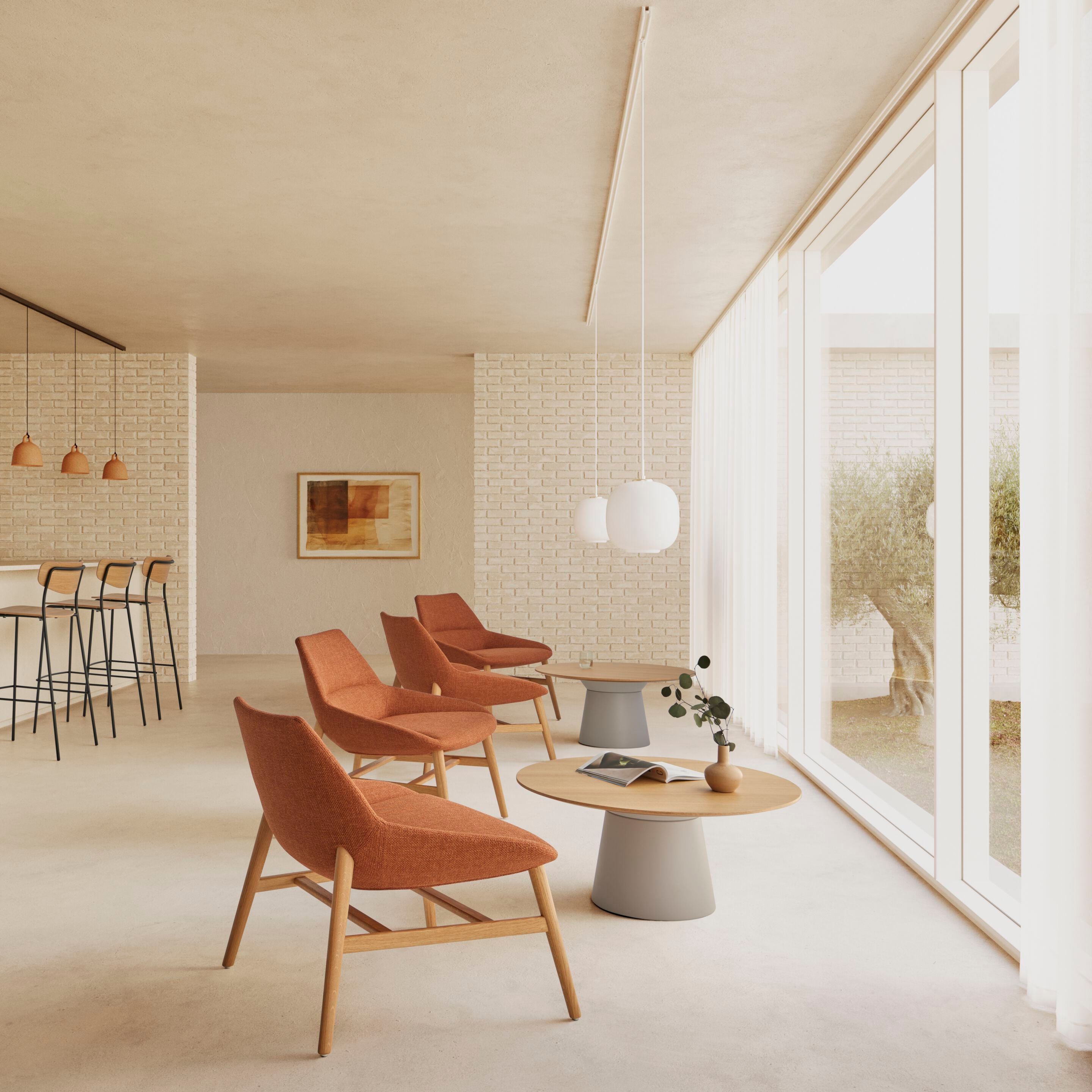 Вторичная переработка полиэтилена журнальный столик база INCLASS Essens Occasional ARCH-00038259 - Вид №11