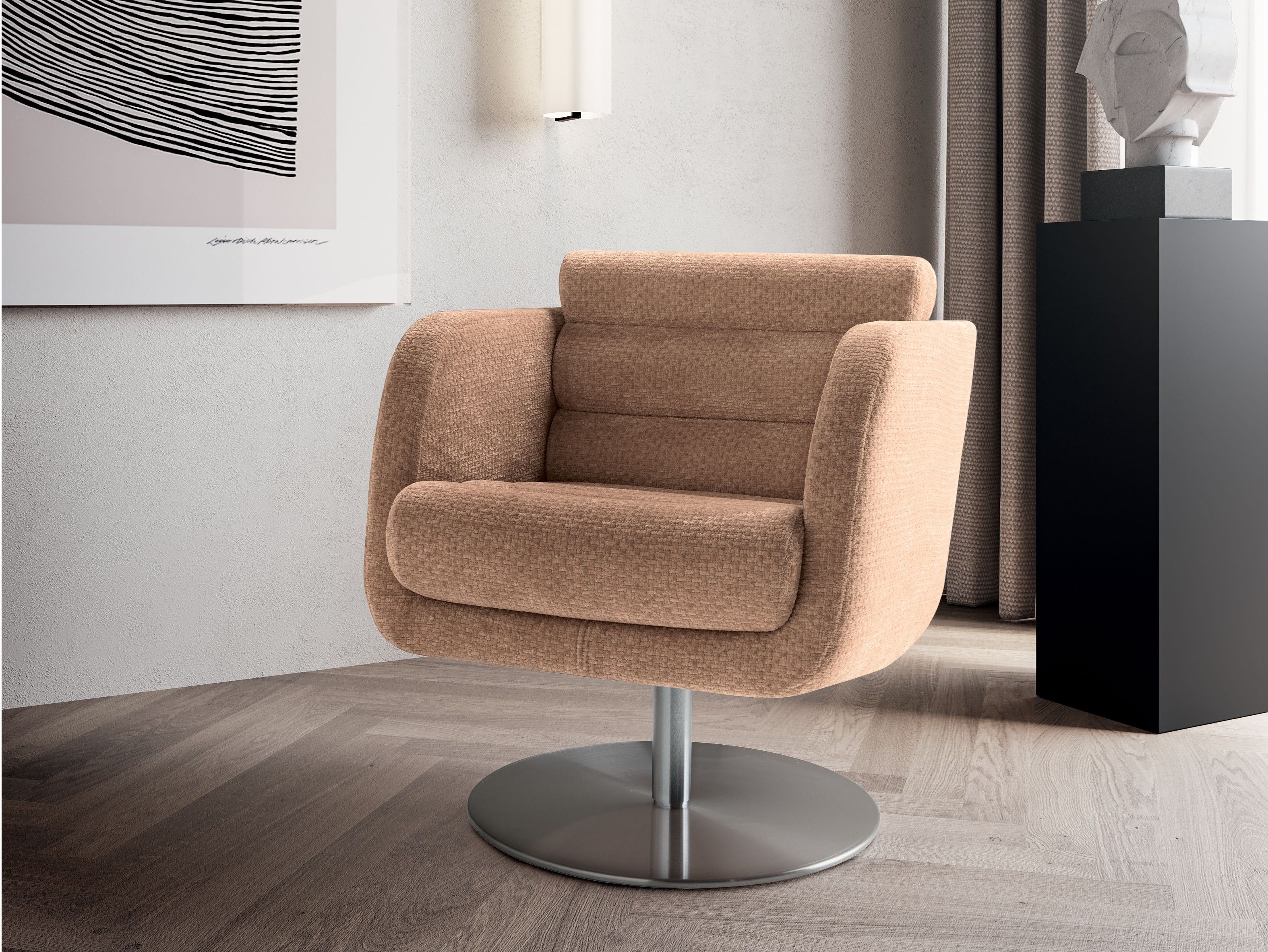 Тканевое кресло с подлокотниками Felis Softliving ARCH-00056620