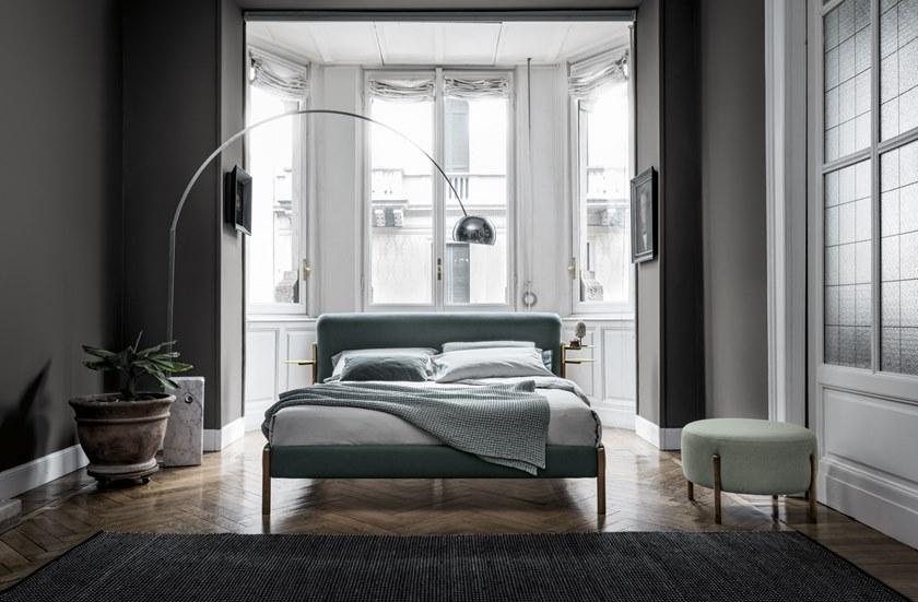 Bolzan Letti Кровать двуспальная с обивкой Flag sun-id-1474193 - Вид №1