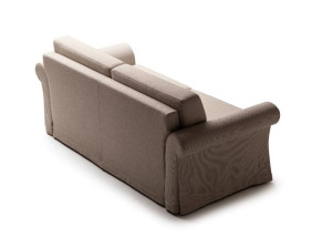 Двуспальный диван-кровать из ткани