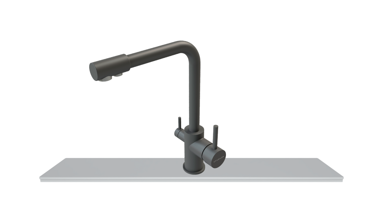 Подставка под смеситель Wing-Gulf серая KIT KRAKEN 