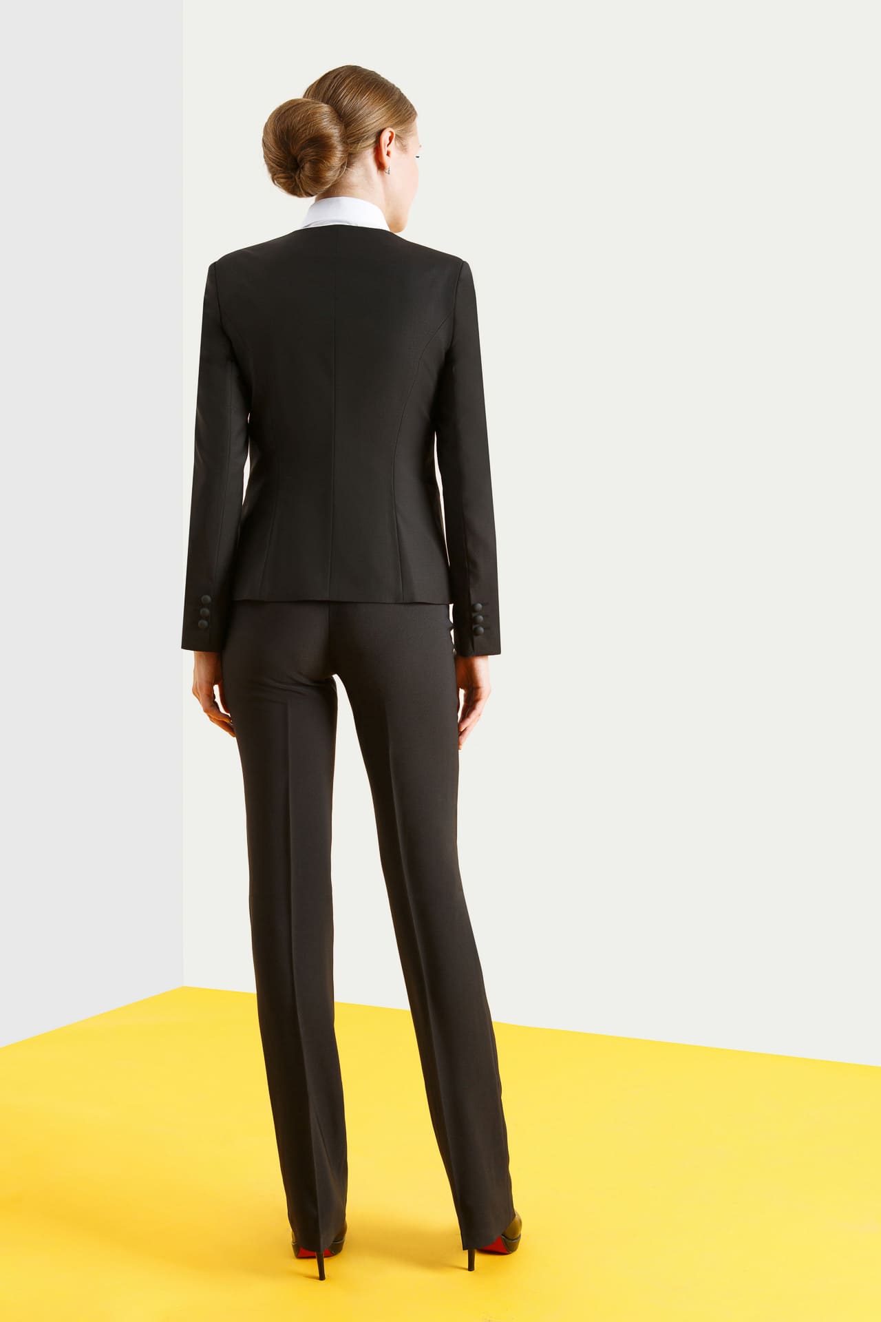 62862 Брюки  женские черные El-Risto  Одежда для официантов  размер 52  - Вид №8