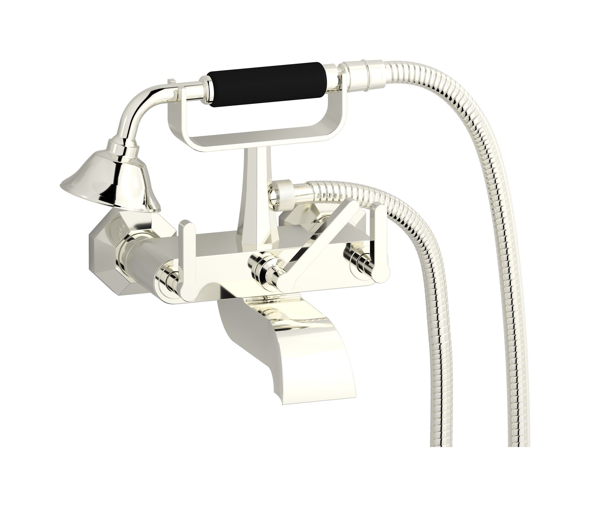 Наружный настенный смеситель для ванны с ручным душем IB Belmondo + Belmondo Elle ARCH-00093869 - Вид №3