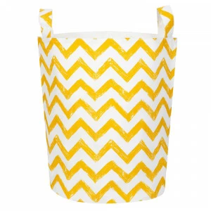 Тканевая корзина Yellow Zigzag VAMVIGVAM YELLOW ZIGZAG 281546 Желтый