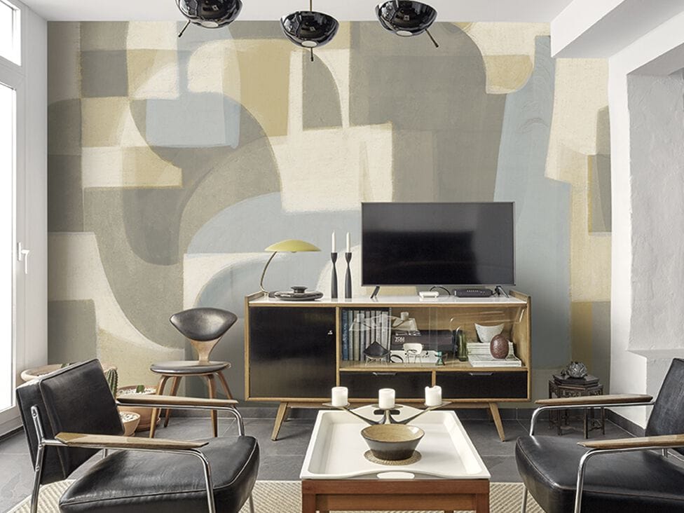 Геометрические обои Jannelli&Volpi СП 201 MURALS DECOR ARCH-00076349