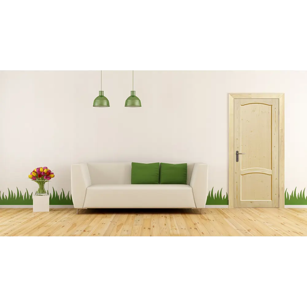 РЕМСЕРВИС | Межкомнатная дверь из массива дерева 90×200 см 11337522 STLM-0001190 - Вид №2