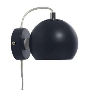 Лампа настенная Ball, синяя матовая