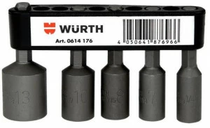 Würth Торцевой ключ Assortimenti chiavi a bussola 0614176