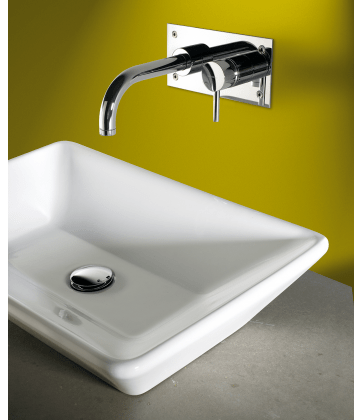 108940004 Накладная раковина на столешницу  прямоугольная Sanindusa  - Вид №2