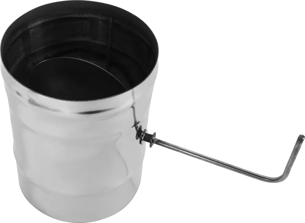 Шибер для дымохода КОРАКС 150 мм с регулировкой тяги 81952747