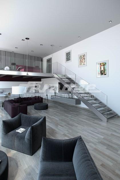 FARAONE Открытая лестница из алюминия и стекла Ninfa sun-id-1413967 - Вид №3