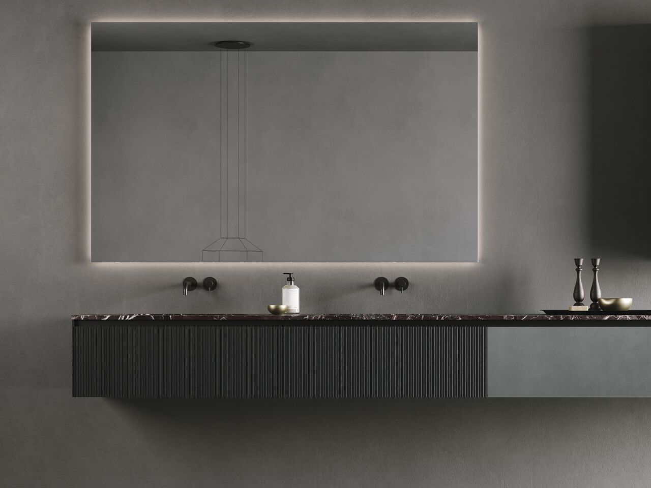 Подвесной умывальник в новой отделке Rexa Moode ARCH-00143554 - Вид №1