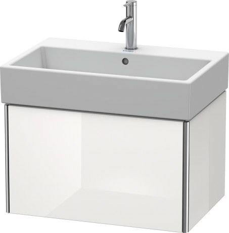 XS409401818 XSquare Тумбочка подвесная Белый матовый, декор Duravit - Вид №2