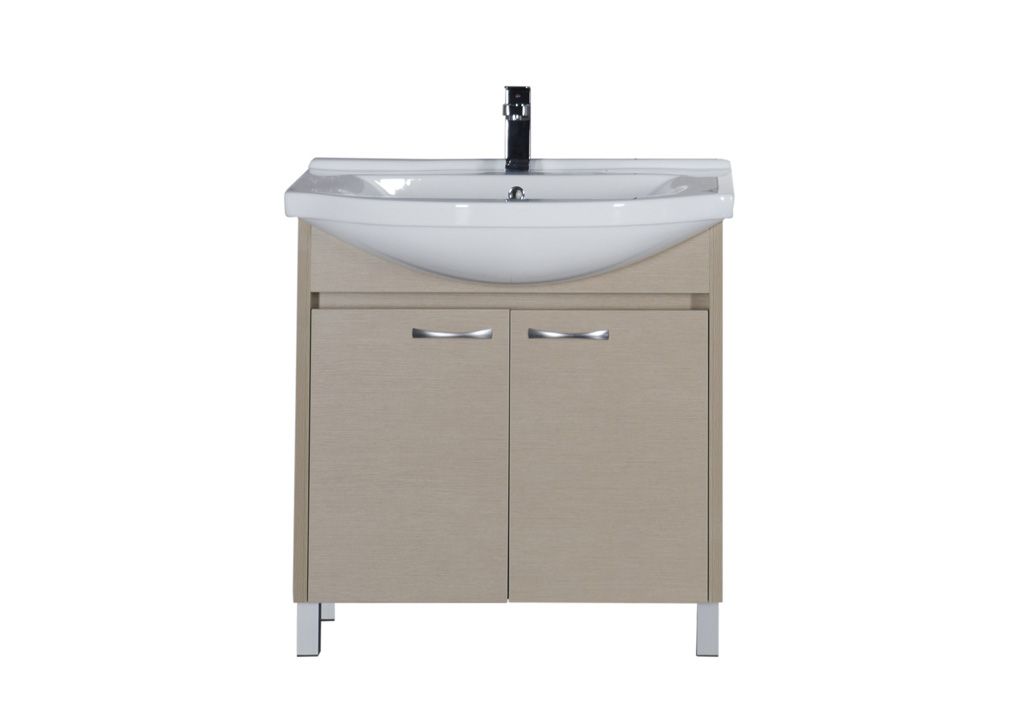 Тумба под раковину Aquanet Донна 80 светлый дуб sun-id-270527 - Вид №2