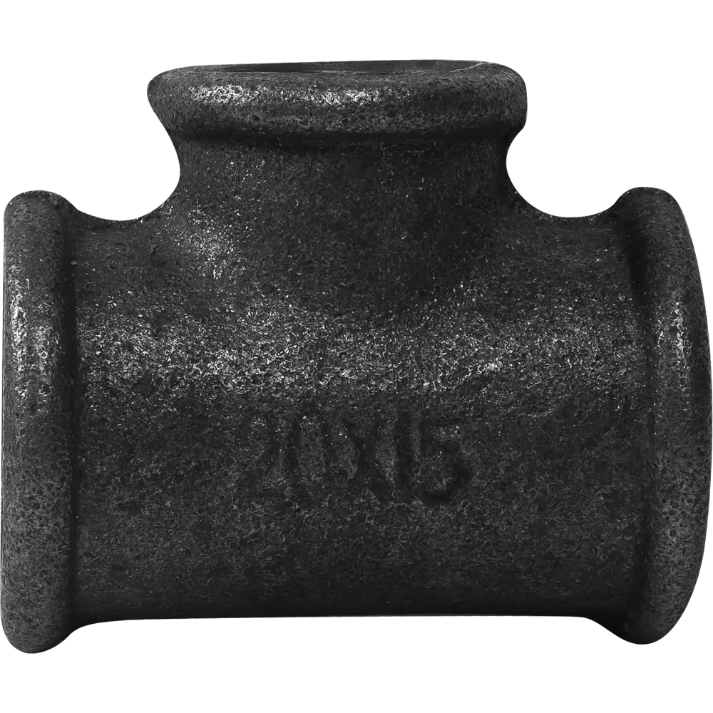 Тройник переходной 3/4"x1/2"x3/4" ВР мм чугун 32500 15635877 STLM-2193653 Santreyd  - Вид №1