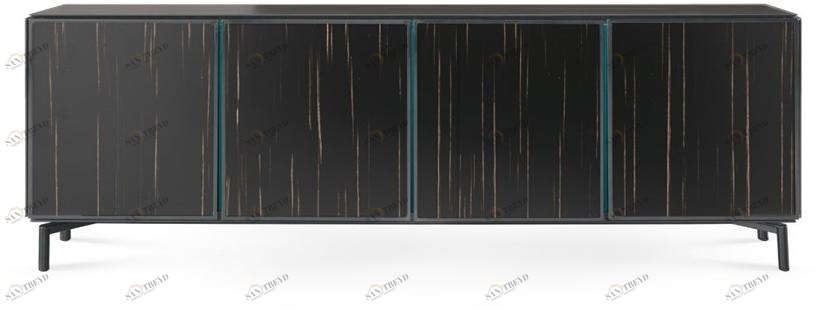 PRADDY Комод деревянный с распашными дверцами Barbican Tr031/tr064