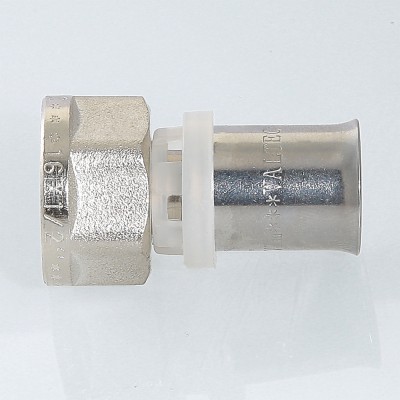 VTm.202.N.003206 Пресс-фитинг с переходом на  внутреннюю резьбу Valtec 32 мм х 1"  - Вид №8